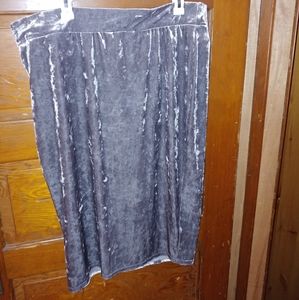 Torrid Velvet Skirt
